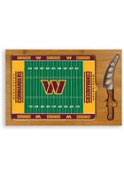 Washington Commanders Icon Glass Top Cutting Board
