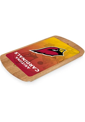 Arizona Cardinals Billboard Glass Top Serving Tray