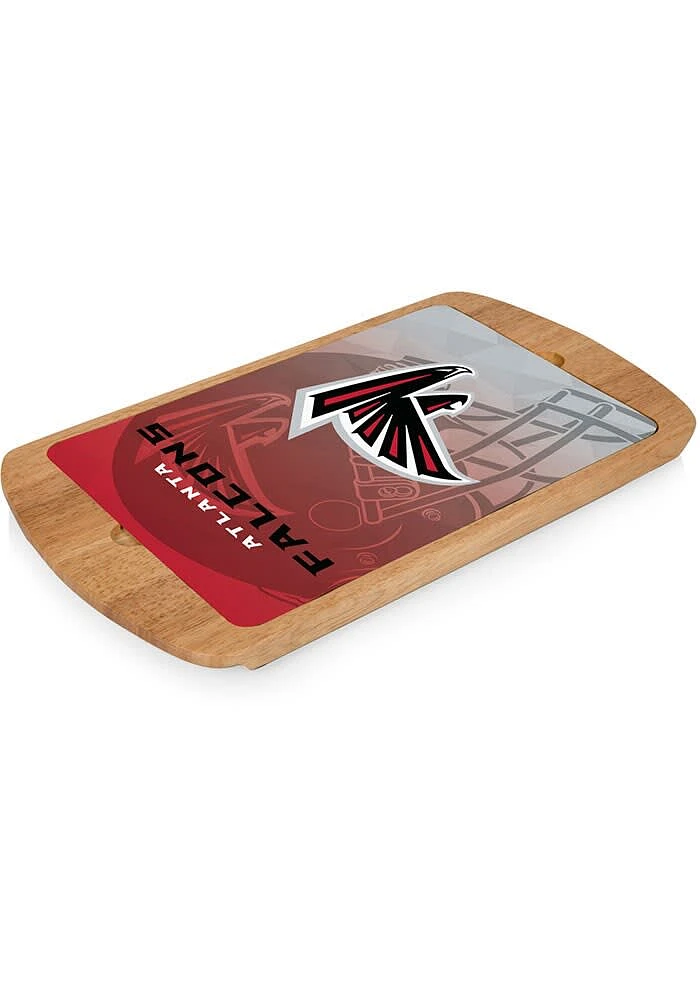 Atlanta Falcons Billboard Glass Top Serving Tray