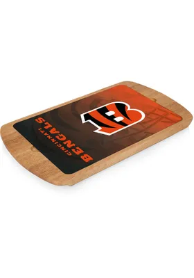 Cincinnati Bengals Billboard Glass Top Serving Tray