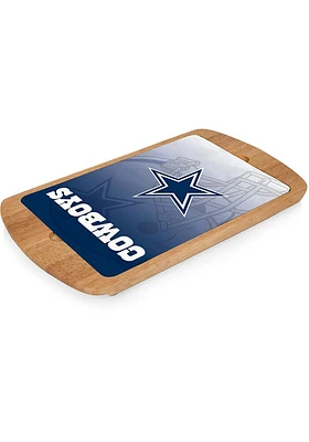 Dallas Cowboys Billboard Glass Top Serving Tray