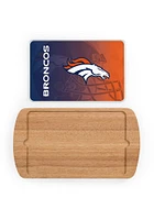 Denver Broncos Billboard Glass Top Serving Tray