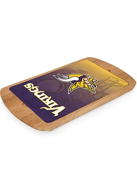 Minnesota Vikings Billboard Glass Top Serving Tray