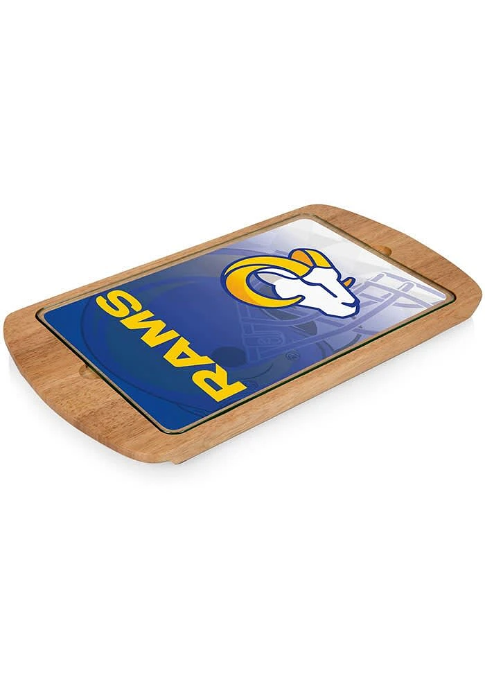 Los Angeles Rams Billboard Glass Top Serving Tray