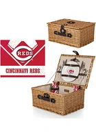 Cincinnati Reds Brown Classic Picnic Basket Tote