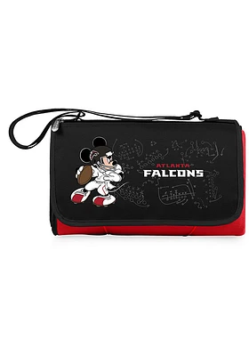 Atlanta Falcons Disney Mickey Outdoor Picnic Fleece Blanket - Red