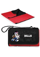 Buffalo Bills Disney Mickey Outdoor Picnic Fleece Blanket - Red