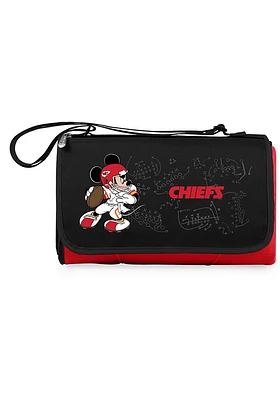 Kansas City Chiefs Disney Mickey Outdoor Picnic Fleece Blanket - Red