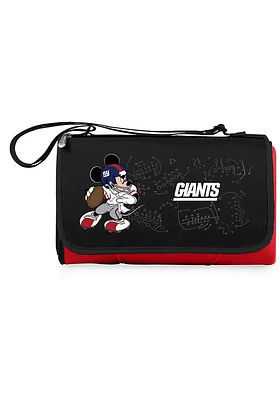 New York Giants Disney Mickey Outdoor Picnic Fleece Blanket - Red
