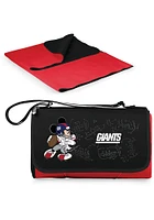 New York Giants Disney Mickey Outdoor Picnic Fleece Blanket - Red