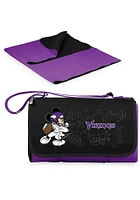 Minnesota Vikings Disney Mickey Outdoor Picnic Fleece Blanket - Purple