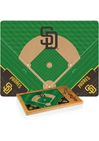 San Diego Padres Icon Glass Top Cutting Board