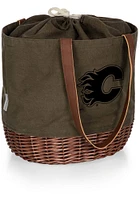 Calgary Flames Green Coronado Basket Tote