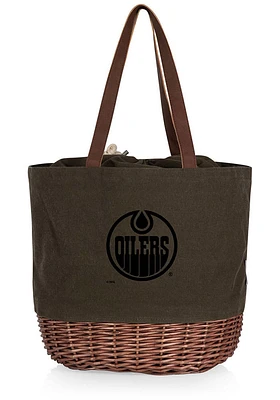 Edmonton Oilers Green Coronado Basket Tote