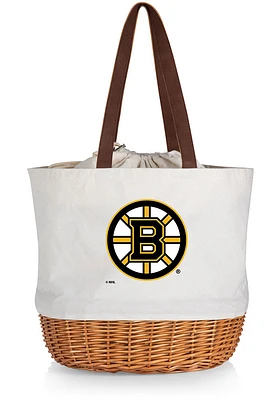 Boston Bruins Beige Coronado Basket Tote
