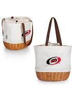 Carolina Hurricanes Beige Coronado Basket Tote