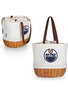 Edmonton Oilers Beige Coronado Basket Tote