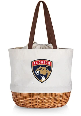 Florida Panthers Beige Coronado Basket Tote