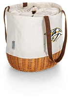 Nashville Predators Beige Coronado Basket Tote