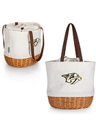 Nashville Predators Beige Coronado Basket Tote