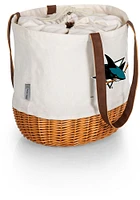 San Jose Sharks Beige Coronado Basket Tote
