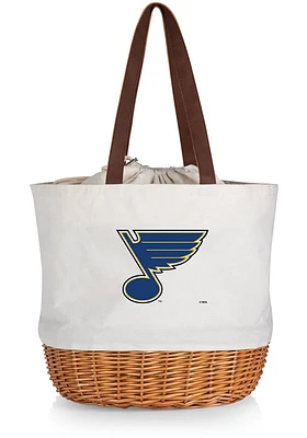 St Louis Blues Beige Coronado Basket Tote