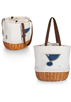 St Louis Blues Beige Coronado Basket Tote