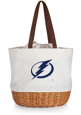 Tampa Bay Lightning Beige Coronado Basket Tote