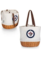 Winnipeg Jets Beige Coronado Basket Tote