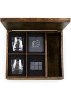 Calgary Flames Whiskey Box Drink Set