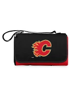 Calgary Flames Outdoor Picnic Fleece Blanket - Red