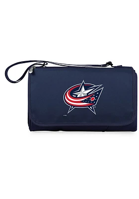 Columbus Blue Jackets Outdoor Picnic Fleece Blanket