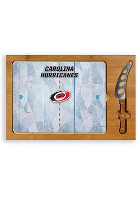 Carolina Hurricanes Icon Glass Top Cutting Board