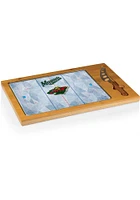 Minnesota Wild Icon Glass Top Cutting Board
