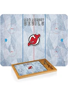 New Jersey Devils Icon Glass Top Cutting Board