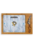 Pittsburgh Penguins Icon Glass Top Cutting Board