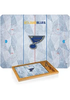 St Louis Blues Icon Glass Top Cutting Board