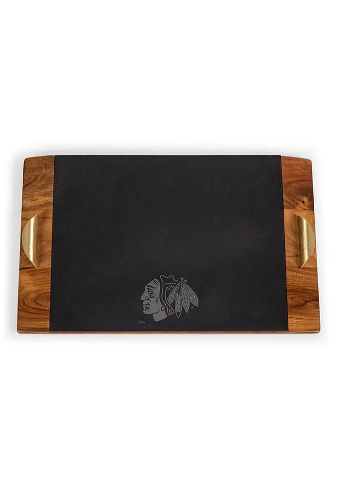 Chicago Blackhawks Covina Slate Serving Tray