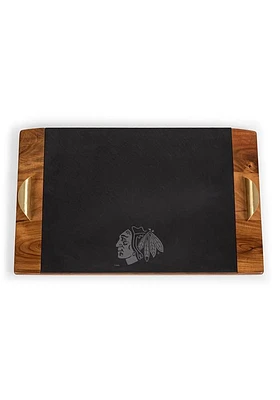 Chicago Blackhawks Covina Slate Serving Tray