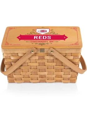 Cincinnati Reds Brown Poppy Personal Picnic Tote