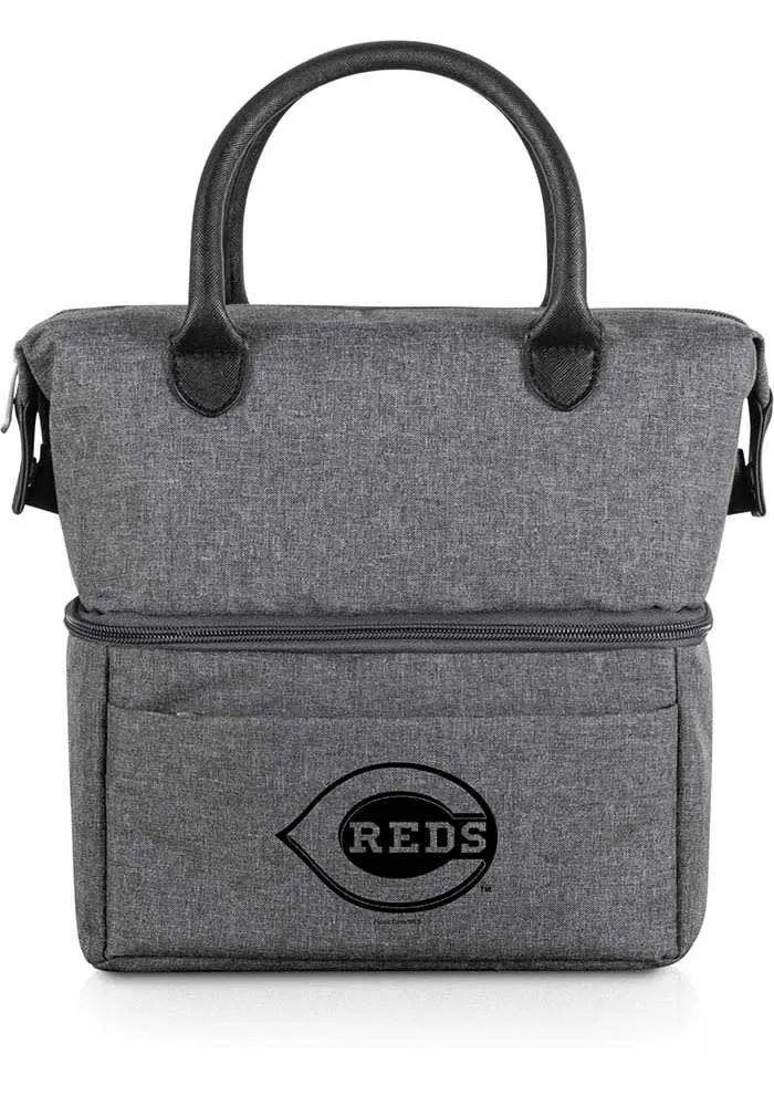 Cincinnati Reds Grey Urban Two Tiered Tote