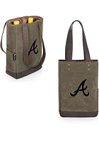 Atlanta Braves 2 Bottle Insulated Bag Wine Accessory