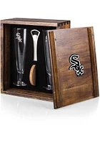 Chicago White Sox Colored Pilsner Beer Glass Drink Set