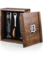 Detroit Tigers Colored Pilsner Beer Glass Drink Set