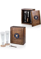 Houston Astros Colored Pilsner Beer Glass Drink Set