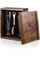 St Louis Cardinals Colored Pilsner Beer Glass Drink Set