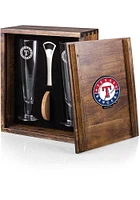 Texas Rangers Colored Pilsner Beer Glass Drink Set
