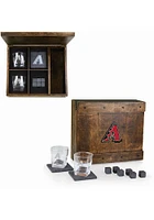 Arizona Diamondbacks Colored Whiskey Box Gift Drink Set