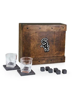 Chicago White Sox Colored Whiskey Box Gift Drink Set