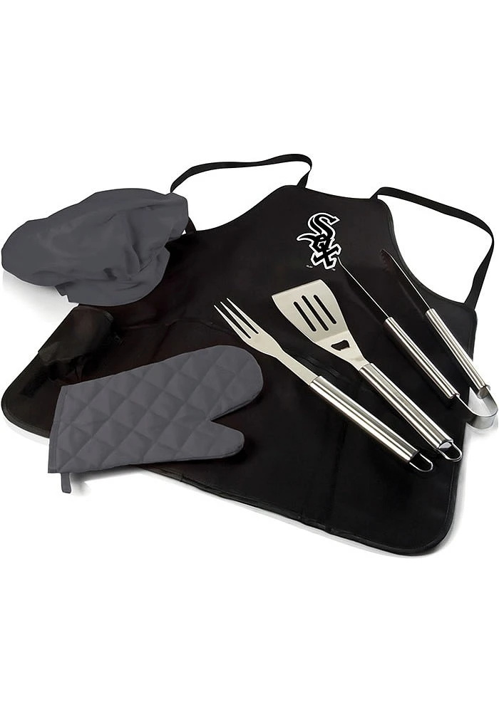 Chicago White Sox Pro Grill BBQ Apron Set